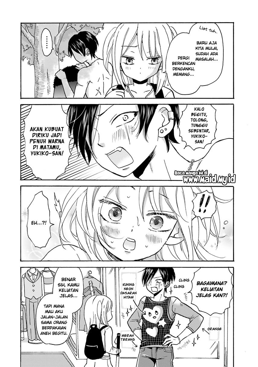 Yankee-kun to Hakujou Gaaru Chapter 02 Bahasa Indonesia